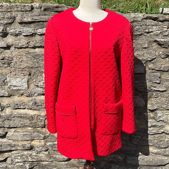 Anne Klein Women's Mid Weight Quilted Jacket, Size L (596) - Picture 1 of 7